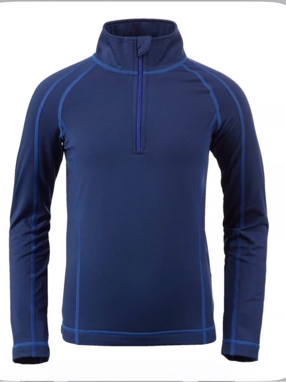L.L. Bean Boys' Navy Wicked Warm Expedition-Weight Top